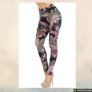 BERRY PLUME LEGGINGS